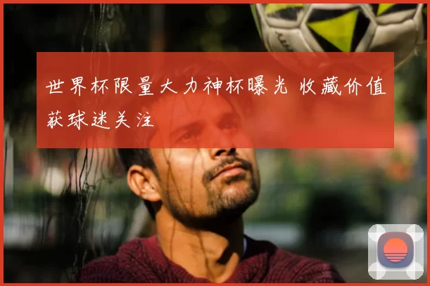 世界杯限量大力神杯曝光 收藏价值获球迷关注